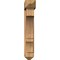 Ekena Millwork Balboa Arts and Crafts Smooth Bracket w/ Offset Brace, Western Red Cedar, 7 1/2"W x 32"D x 44"H BKT0806X32X44BOA03SWR - alternate 2